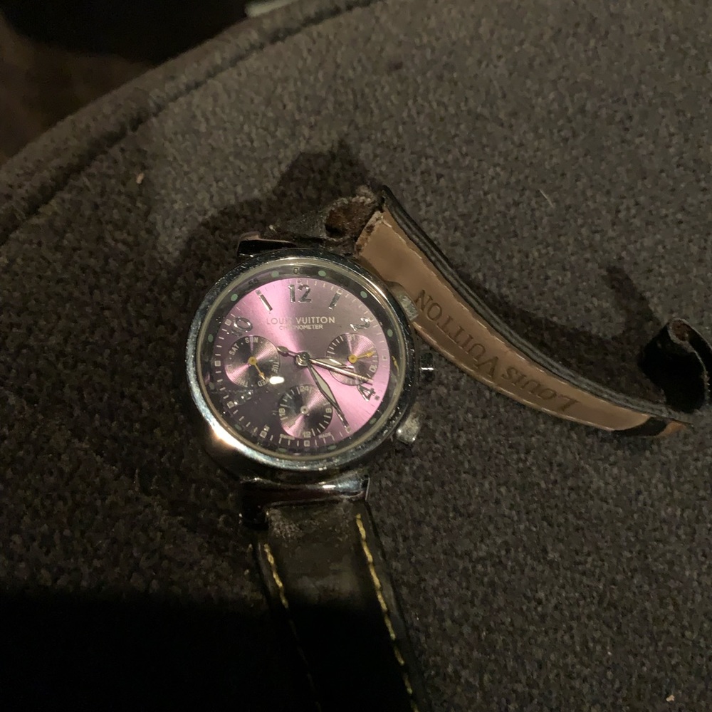 Purple Face Louis Vuitton watch. - Picture 2 of 3